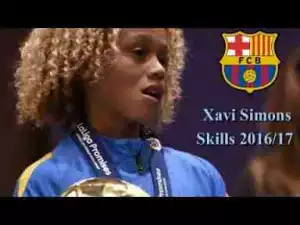Video: Xavi Simons The Future of FC Barcelona 2014-2017 HD